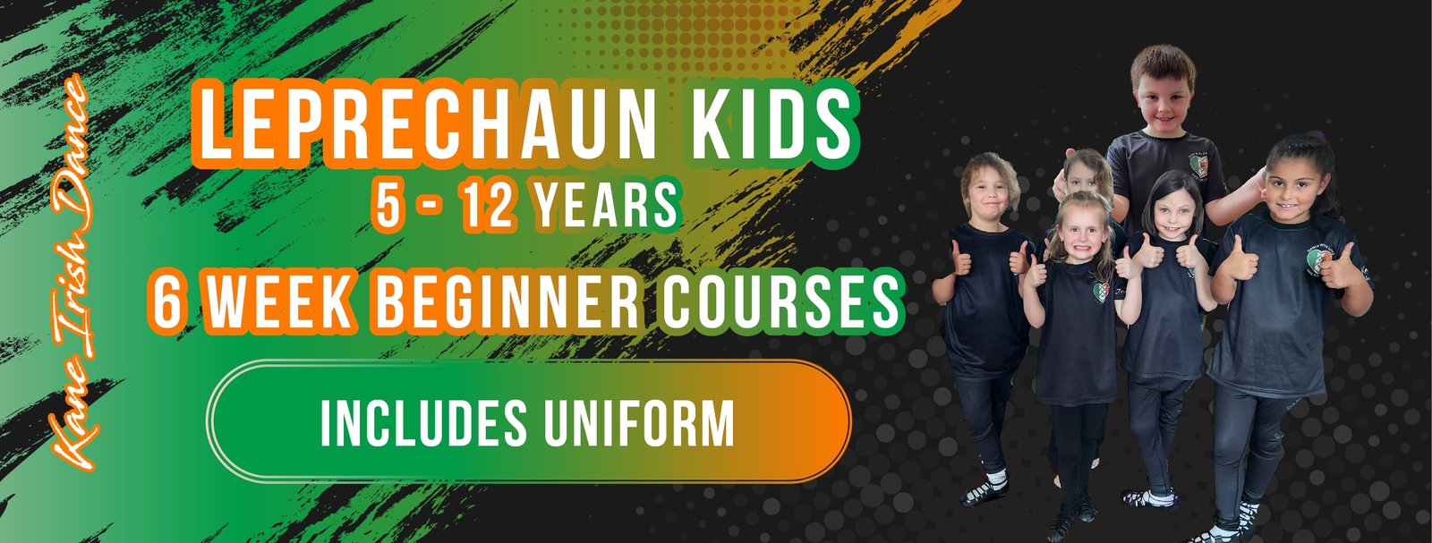 6 week beginner Irish dance programme for children ages 5- 12 